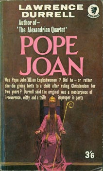 Item #63-5800 Pope Joan: A Romantic Biography. Emmanuel Royidis, Lawrence Durrell, transl