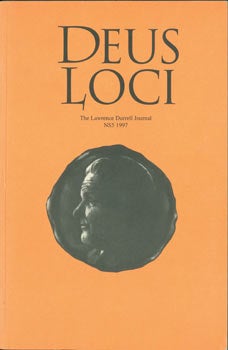Item #63-5812 Deus Loci: The Lawrence Durrell Journal. NS 5, 1997. Signed inscription inside...