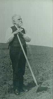 Item #63-5851 Vintage Original Black & White Photograph of Oregon Poet Laureate Edwin Markham....