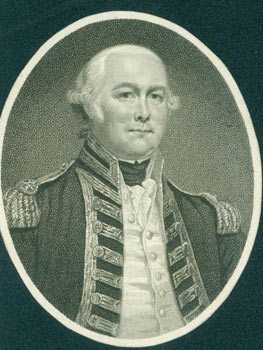 Item #63-5887 Engraving: Sir Charles Morice Pole, British Naval Commander, (1757 - 1830)....