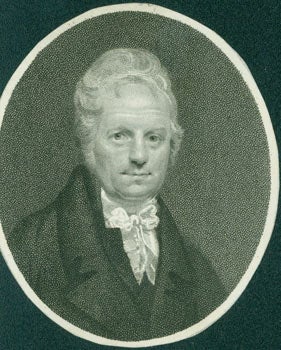 Item #63-5910 Engraving: Samuel Birch, Esq. (1757 - 1841). European Magazine, Ridley, After...