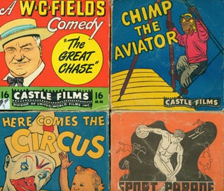 Item #63-5959 Set Of Four 16 mm. Films: Sport Parade, Chimp The Aviator, W.C. Fields Comedy "The...