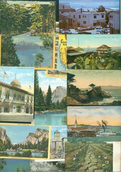 Item #63-5978 Vintage California Postcards (25). Goeggel, Weidner Publishers, Western Publishing...