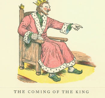 Item #63-6093 The Coming Of The King. (Elizabethan Song of unknown authorship). Philip Reed, Chicago.