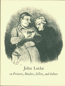 Item #63-6112 John Locke on Printers, Binders, Sellers, and Others. Grant Dahlstrom, CA Pasadena