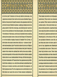 Item #63-6194 Japanese Memories. This double-spread is put forth by Mr. Arthur Fay of the Trade...