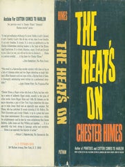 Item #63-6242 The Heat's On. Dust Jacket for First Edition with price ($4.95) listed on flap...