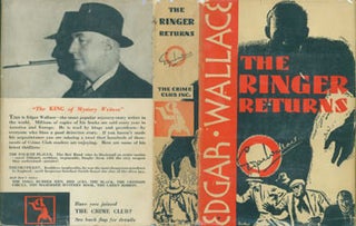 Item #63-6272 The Ringer Returns. Dust Jacket for First US Edition, price clipped. Edgar Wallace