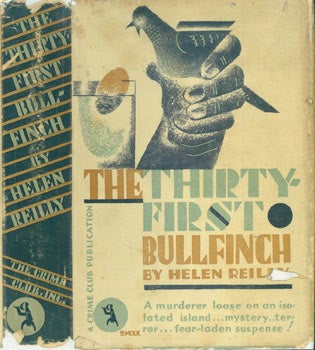 Item #63-6282 The Thirty-First Bullfinch. Dust Jacket for First US Edition. Helen Reilly