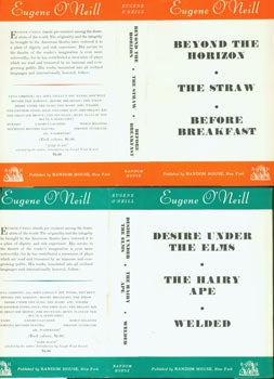 Item #63-6310 Two Dust Jackets: Beyond The Horizon, The Straw, Before Breakfast; & Desire Under The Elms, The Hairy Ape, & Welded. Modern Library editions. Eugene O'Neill.