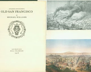 Item #63-6332 [Publisher's Announcement] Old San Francisco. (This is the Prospectus for a book,...