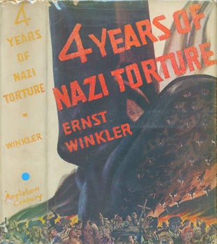 Item #63-6382 Dust Jacket for Four Years Of Nazi Torture. Price of $2.50 on flap inside back...