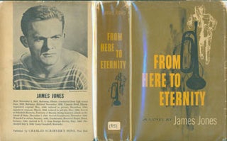 Item #63-6391 Dust Jacket for From Here To Eternity. Price clipped. James Jones
