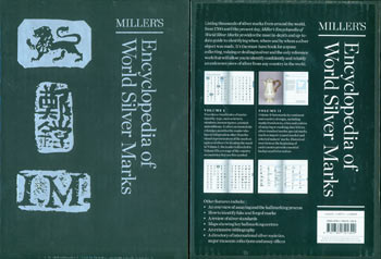 Item #63-6416 Miller's Encyclopedia Of World Silver Marks. 2 vols. Judith Miller, Duncan Campbell.