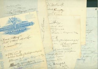 Item #63-6512 Panama-California Exposition, San Diego, California, 1915. Official Letterhead...