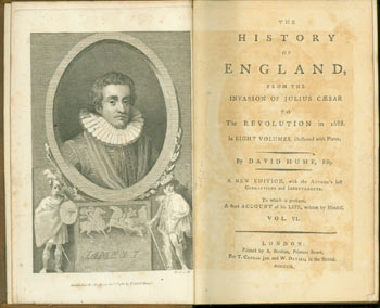 Item #63-6763 The History Of England. From the Invasion of Julius Caesar to the Revolution in 1688. Volume VI. David Hume, A. Strahan, print.