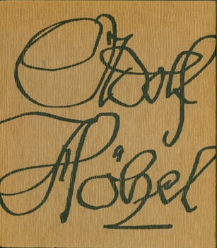 Item #63-6793 Adolf Hoelzel (1853 bis 1934). Katalog der Gedachtnis-Austellung zum hundersten...