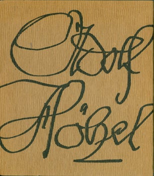 Item #63-6793 Adolf Hoelzel (1853 bis 1934). Katalog der Gedachtnis-Austellung zum hundersten Geburtstag von Adolf Hoezel. Original First Edition. Adolf Hoelzel, 1853 - 1934.
