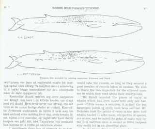Item #63-6823 Norsk Hvalfangst-Tidende (The Norwegian Whaling Gazette). 1954. Einar Vangstein