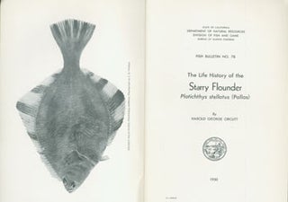 Item #63-6831 The Life History of The Starry Flounder, Plathichthys stellatus (Pallas). Fish...