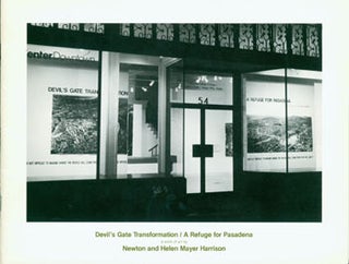 Item #63-6879 Devil's Gate Transformation/A Refuge for Pasadena. Art Center/Downtown Gallery, 28...