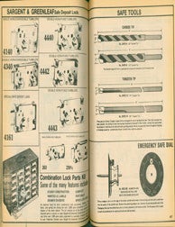 Item #63-6896 Lock Encyclopedia. Inc Fried Bros., PA Philadelphia.
