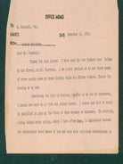 Item #63-6936 TLS Brisbane to Winchell, December 29, 1934. Re: tickets for Richard Hauptmann...