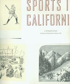 Item #63-6965 Sports In California. [Complete Set of Twelve Keepsakes.]. des., print, Litho, CA...