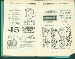 Item #63-6973 Palm's Transfer Ornaments, Trade Designs, &c. Illustrated Sample Book & Price List....