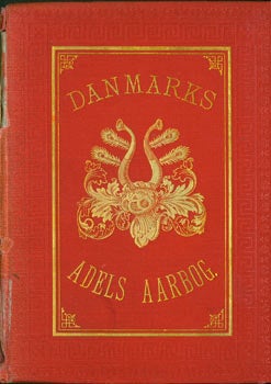 Item #63-7017 Danmarks Adels Aarbog 1886. A. Thiset H. R. Hiort-Lorenzen