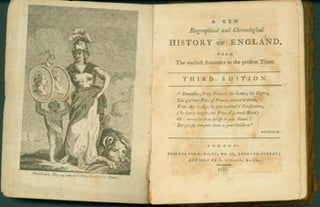 Item #63-7021 A New Biographical and Chronological History Of England from the Earliest Accounts...