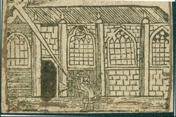 Item #63-7060 Divi Britannici: Being a Remark Upon the Lives of all the kinds of this Isle, From The Year of the World 2855, Unto the Year of Grace 1660. Woodcut of church, with text on verso. Sir Winston Churchill, Thomas Roycroft, 1620? - 1688, printer.