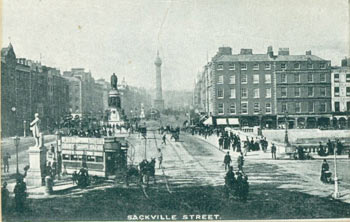 Item #63-7072 Sackville Street, Dublin. 19th Century Photographer.