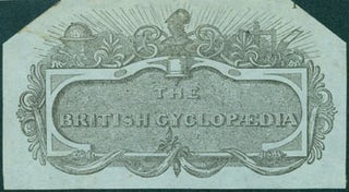 Item #63-7099 Engraving for The British Cyclopedia. 19th Century British Engraver?