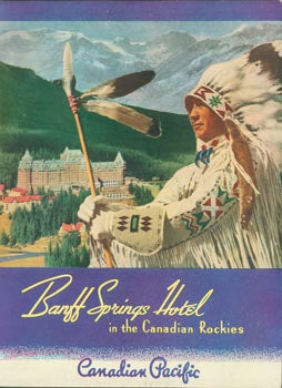 Item #63-7108 Banff Springs Hotel in the Canadian Rockies Luncheon Menu. Thursday, August 15,...