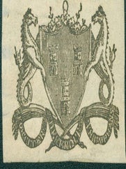 Item #63-7155 Coat Of Arms of the City of Newcastle Upon Tyne, with Motto "Fortiter Defendit...