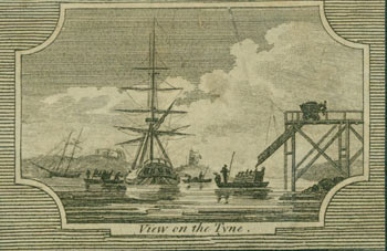 Item #63-7169 View On The Tyne. 18th Century British Engraver?