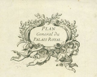 Item #63-7172 Plan General Du Palais Royal. Boissier, Engraver?
