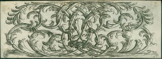 Item #63-7221 Floral Motif. 19th Century British Engraver?