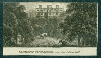 Item #63-7228 Chastleton, Oxfordshire--Seat of J. Jones, Esq. 18th Century British Engraver.