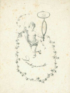 Item #63-7240 Denkspruche. 18th Century German Engraver