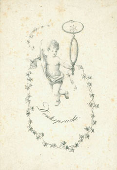 Item #63-7240 Denkspruche. 18th Century German Engraver
