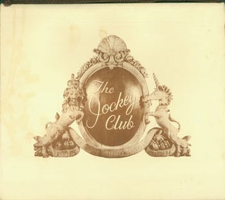 Item #63-7261 Jockey Club Menu. Includes Specialties du Jour, Thursday April 3, 1969. Jockey...