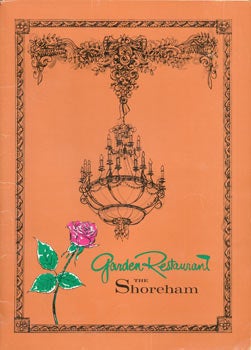 Item #63-7293 The Shoreham Garden Restaurant. Menu from April 4, 1969. Shoreham Garden Coffee...
