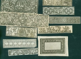 Item #63-7305 Decorative Borders. 17th Century Italian Engraver