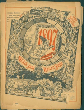 Item #63-7461 Gluck Zum Neuen Jahr 1897. G. Sommer, Illustr