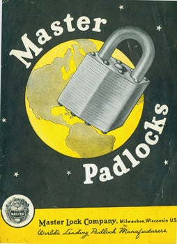 Item #63-7483 Master Padlocks. Master Lock Co, Wisconsin Milwaukee