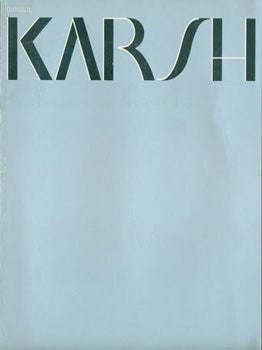 Item #63-7756 Portraits By Karsh. Museum of Fine Arts, Boston: April 19 - June 4, 1968; Seattle...