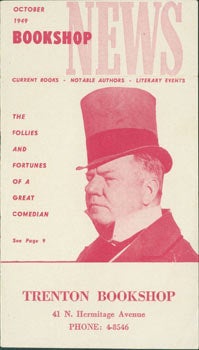 Item #63-7783 October 1949 Bookshop News. The Follies And Fortunes of a Great Comedian. Trenton Bookshop.