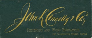 Item #63-7864 Business Card for John C. Connelly & Co., Designers and Wood Engravers, 265...